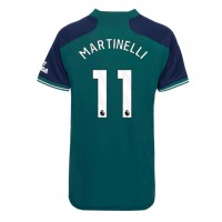 Arsenal Gabriel Martinelli #11 Tredjedrakt Dame 2023-24 Kortermet